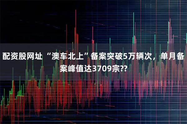 配资股网址 “澳车北上”备案突破5万辆次，单月备案峰值达3709宗??